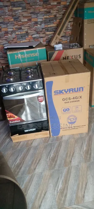Brand New Quality 50/50 Skyrun Gas Cooker+ Oven _Gcs_4gix