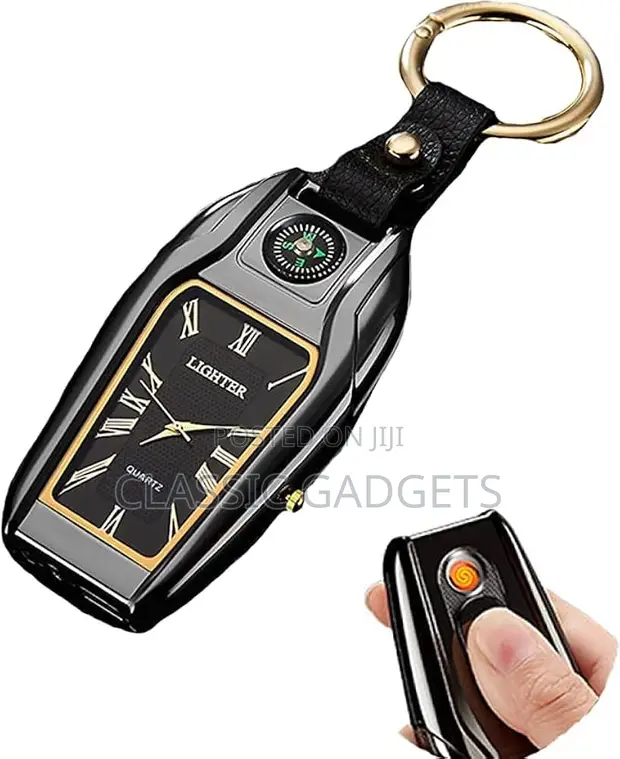 keychain lighter for cigarette Mini Rechargeable Keychain Lighter For Cigarette Etc for sale