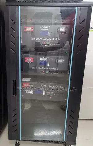 High Voltage Lithium Battery + Cabinet