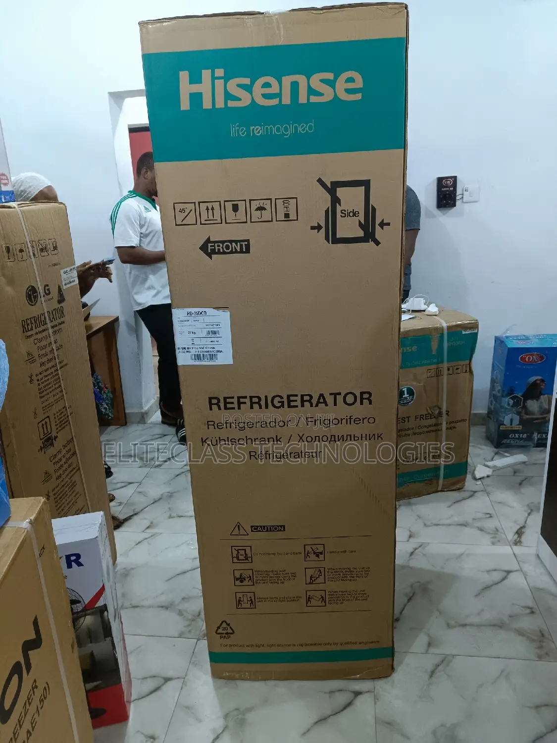 Best Choice Hisense Refrigerator REF 35dcb-Rd