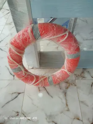 Red Plastic Safety Life Buoy, For Industrial
