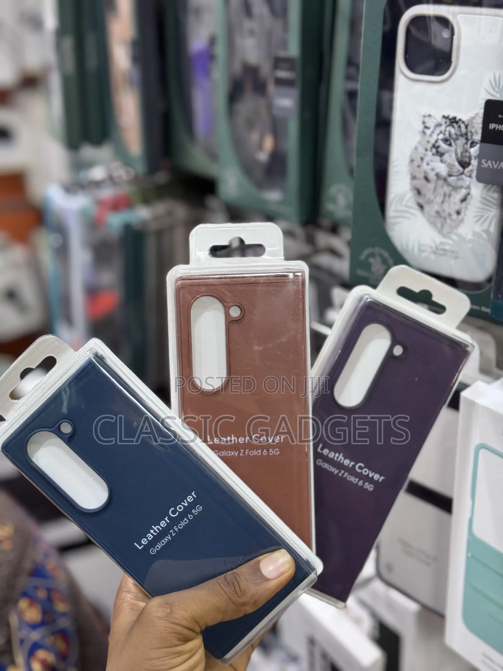 Ultra Samsung Leather Case for Galaxy Z Fold 6