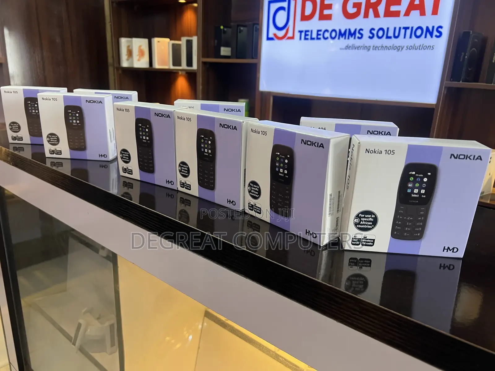 New Nokia 105 Black