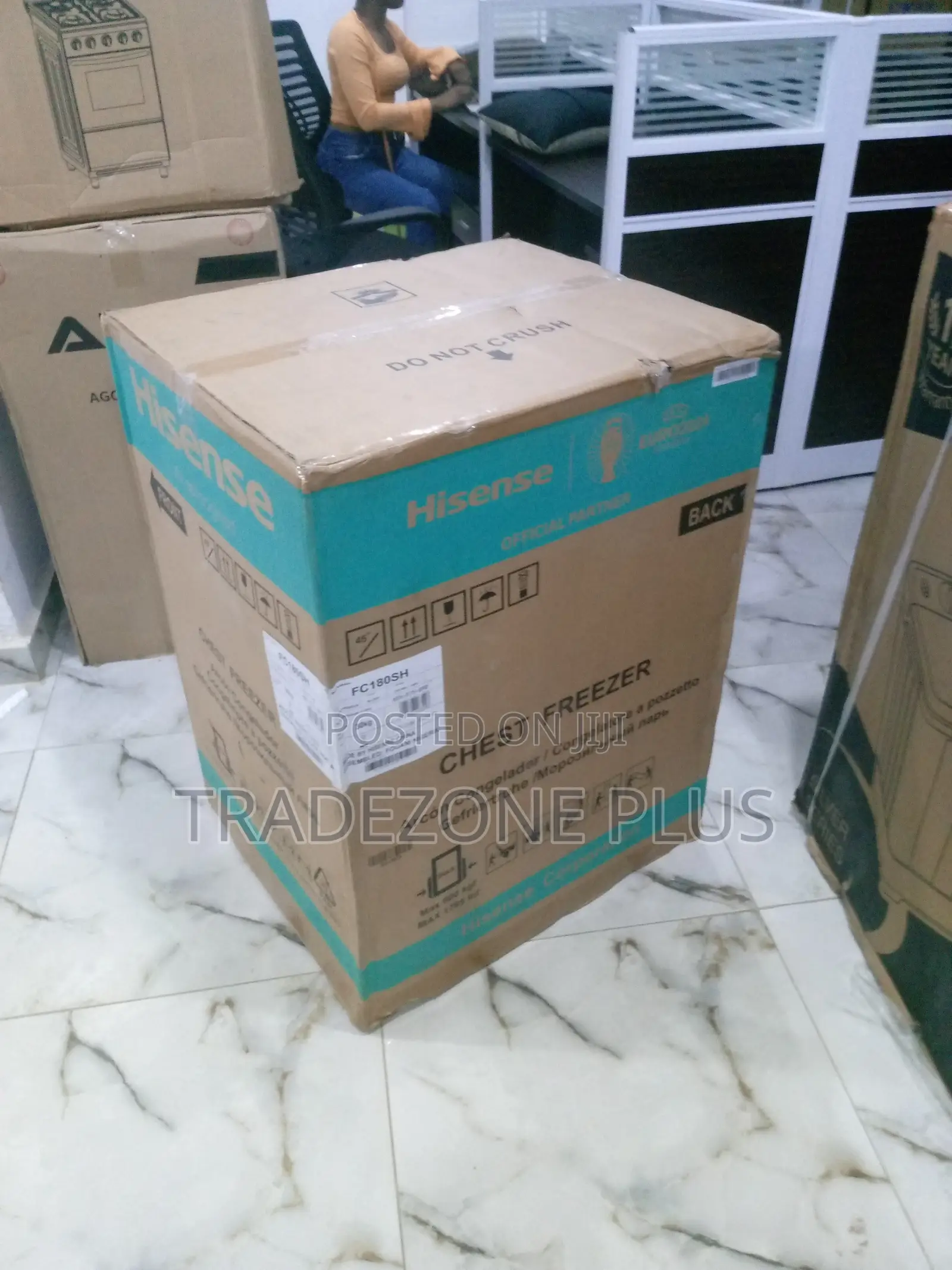 Rust Free Hisense 142ltr Chest Freezer