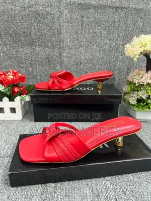 Low Heel Slippers