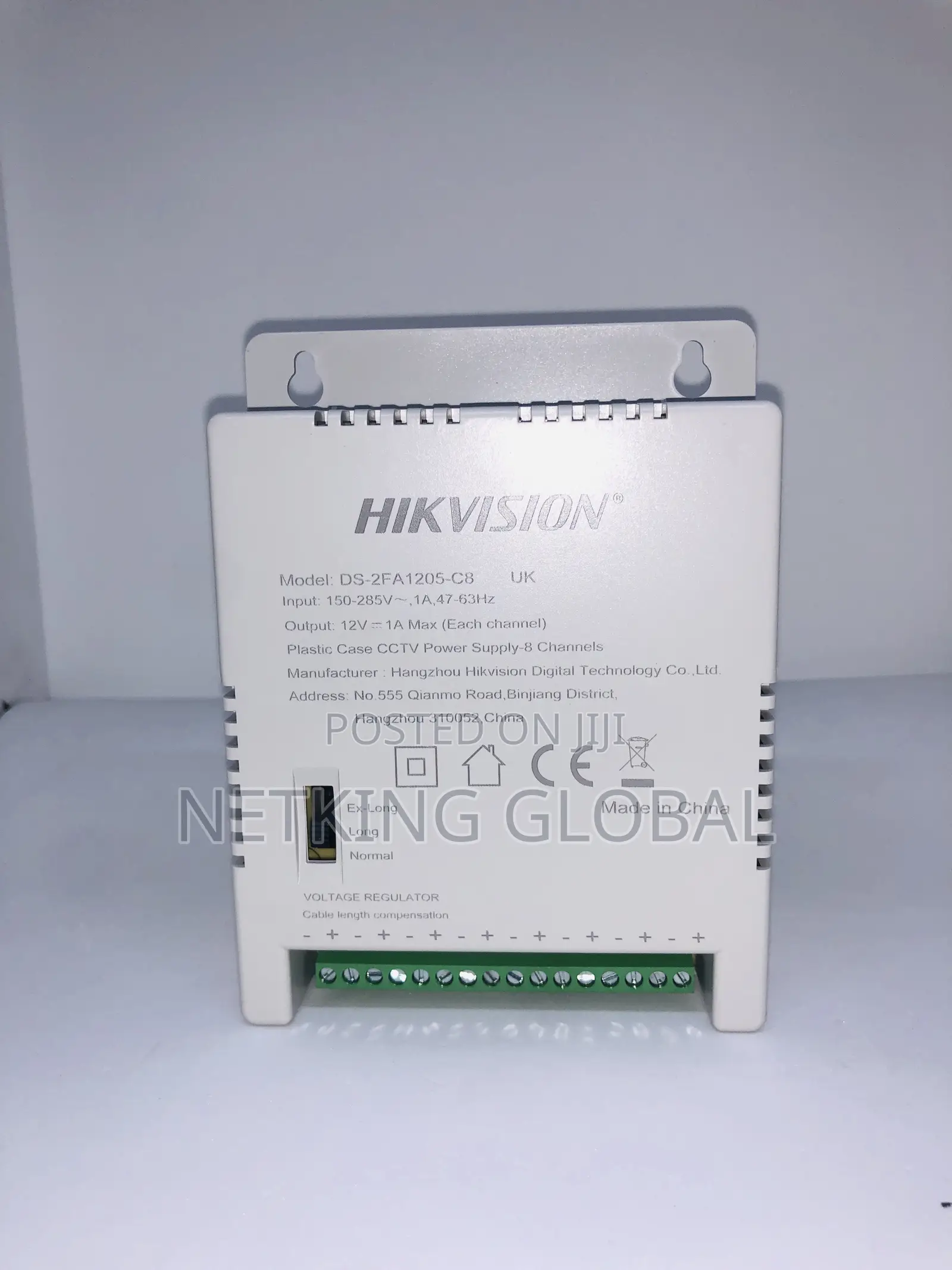 CCTV Power Supply -8 Channels