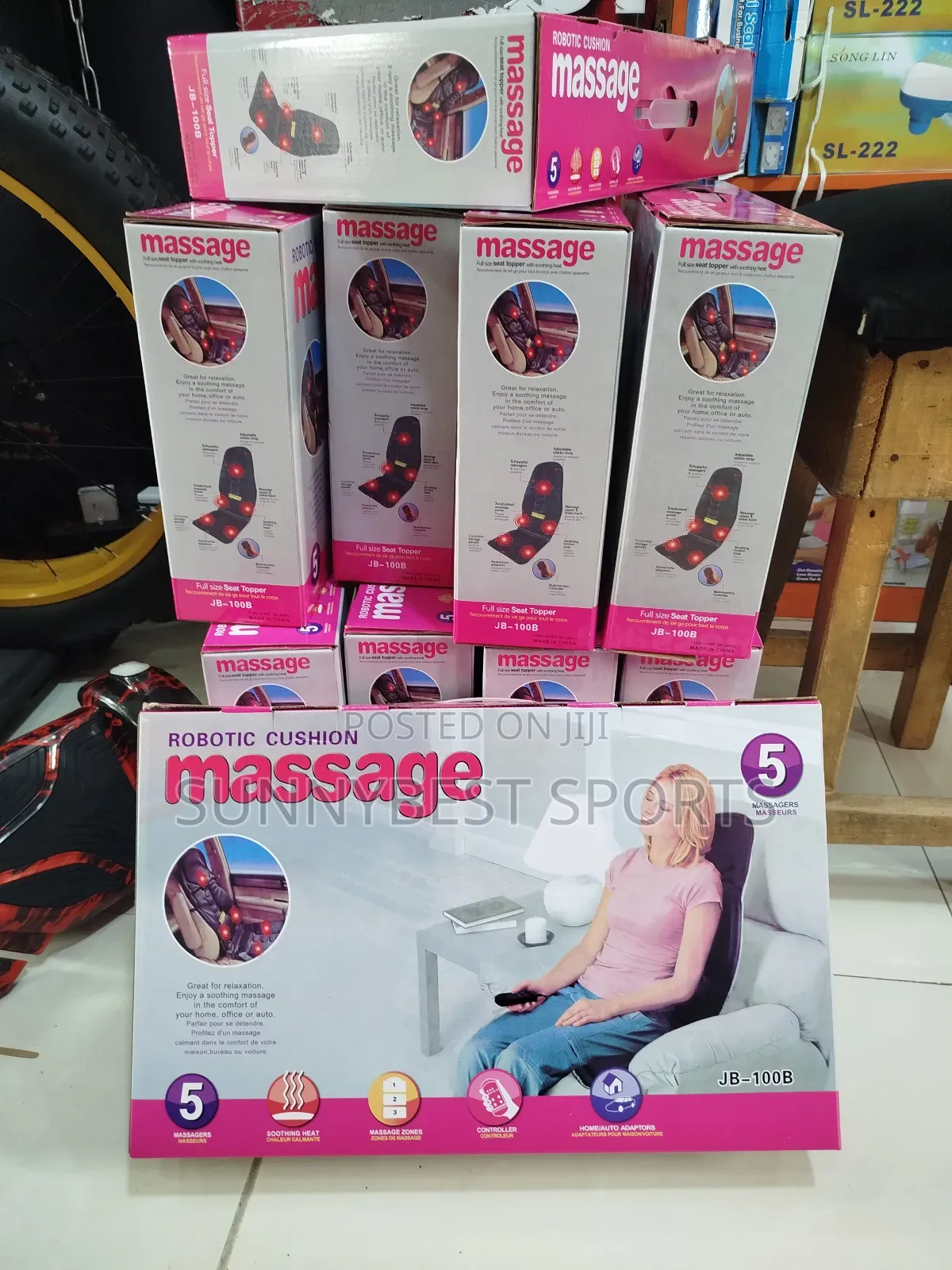 Massage Car Flat Seat