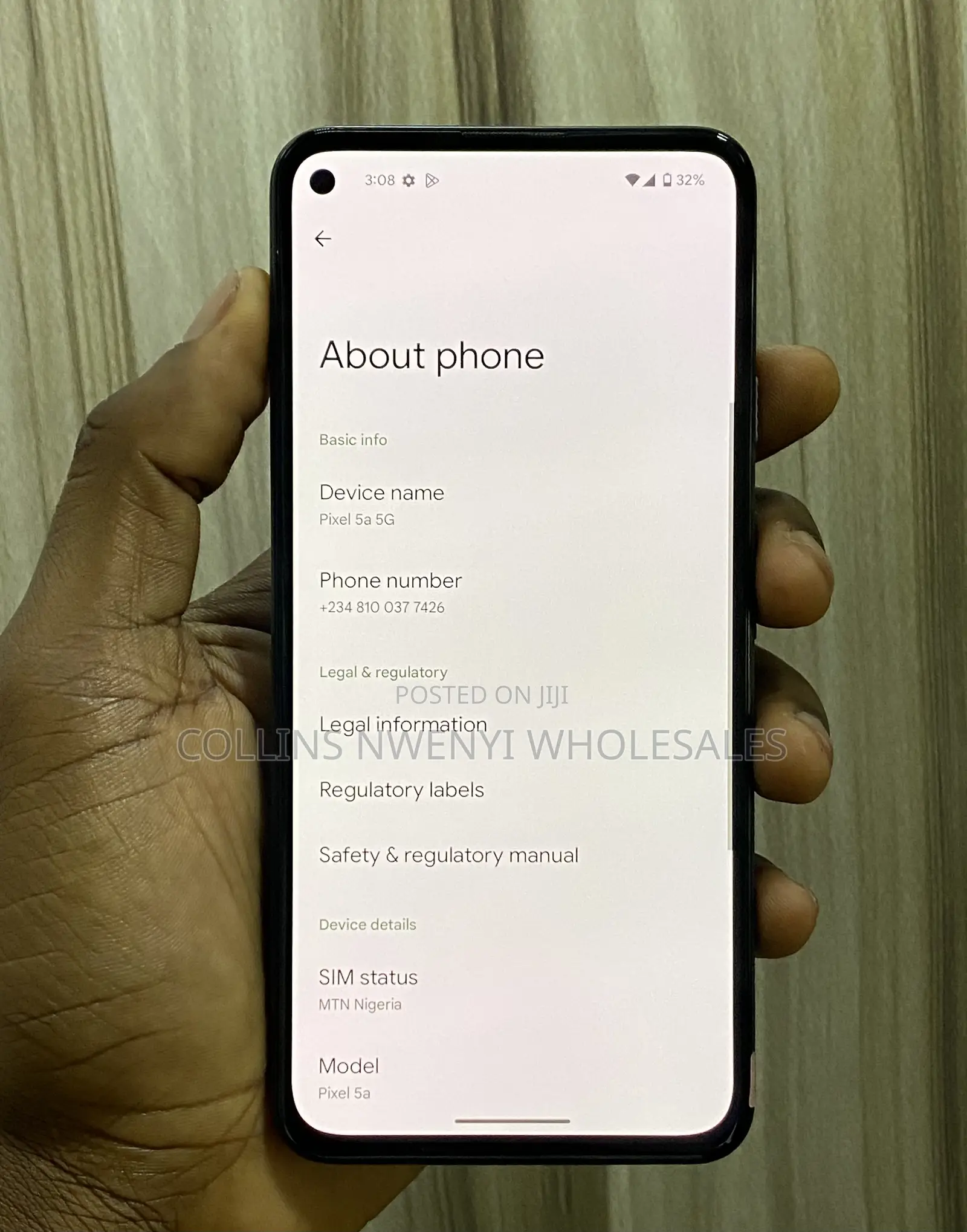 Google Pixel 5a 5G 128 GB Green
