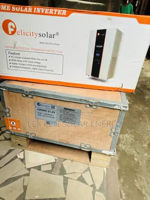 10kwh 51.2v Felicty Lithium Battery and 7.5kva 48v Inverter