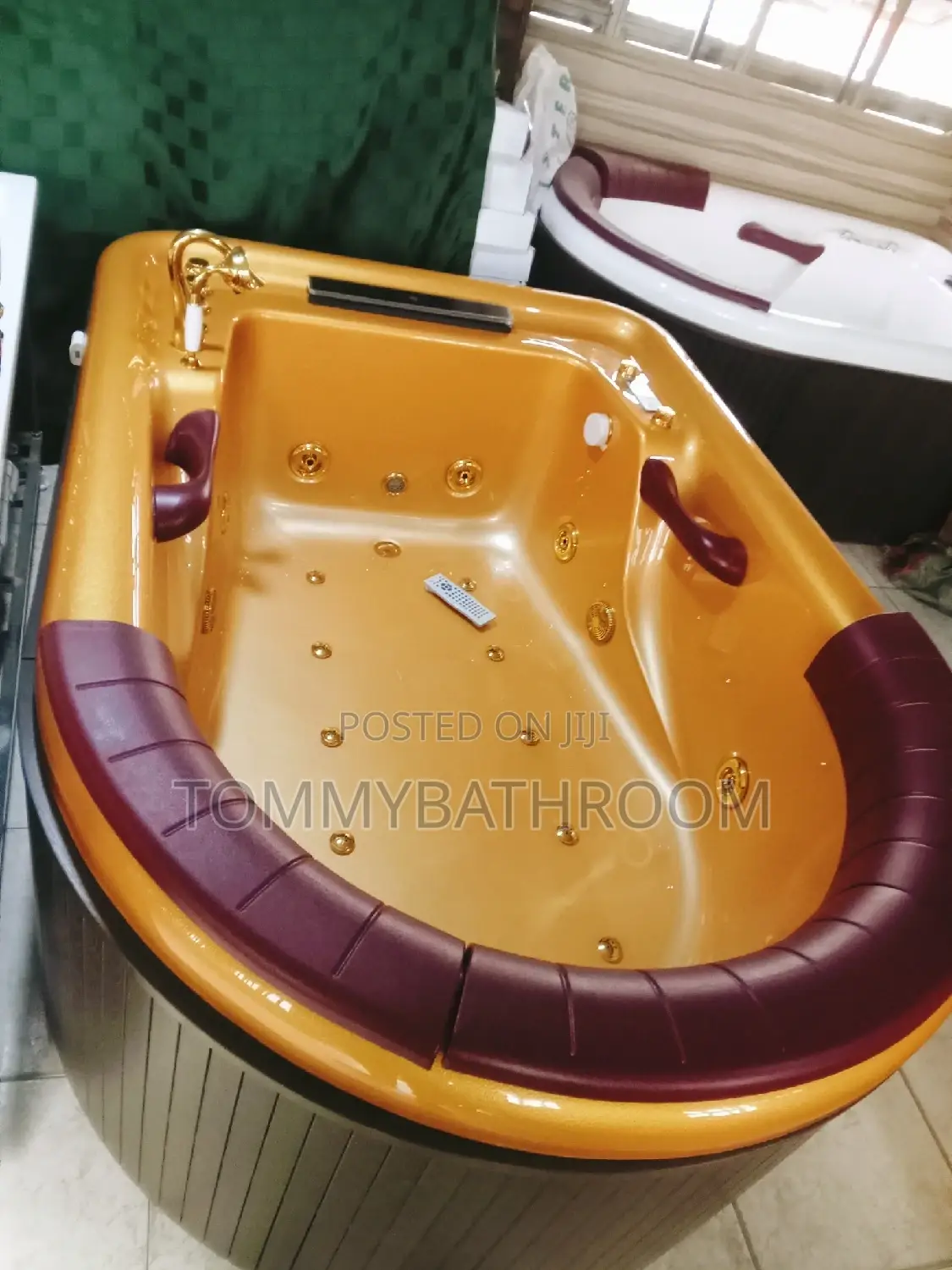 Gold Jacuzzis With TV
