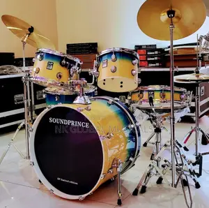 Soundprince Professional 5 Set Drum With Double Cymbals
