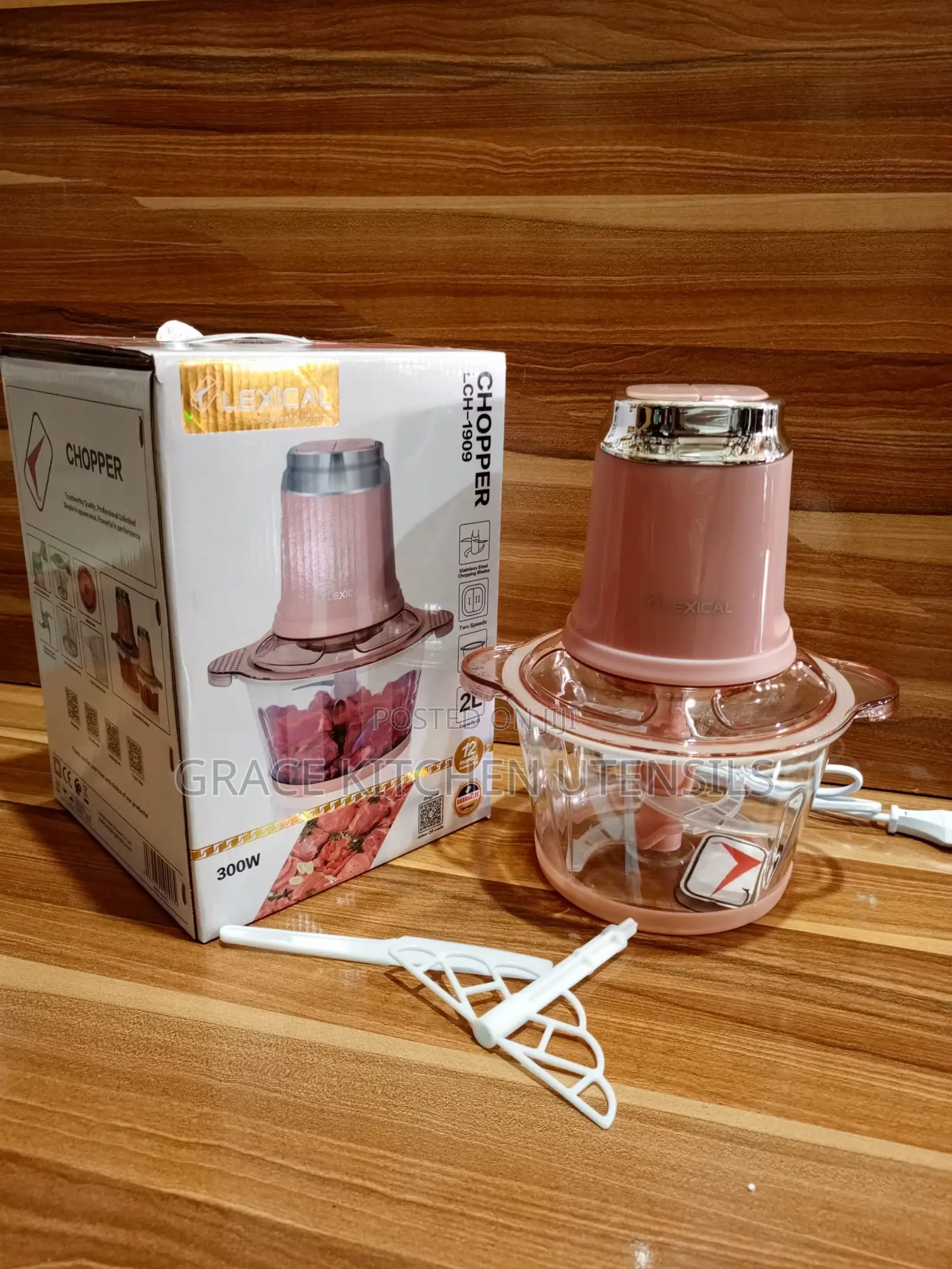 Lexical Chopper 2L Glass 300W