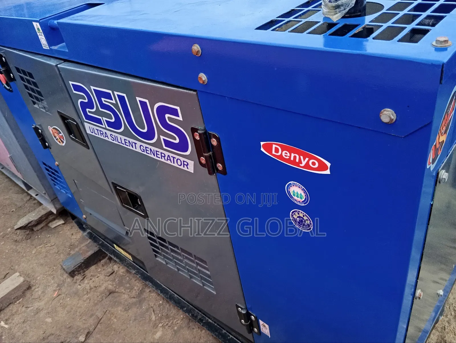 Denyo Japan 25kva Soundproof Diesel Generator