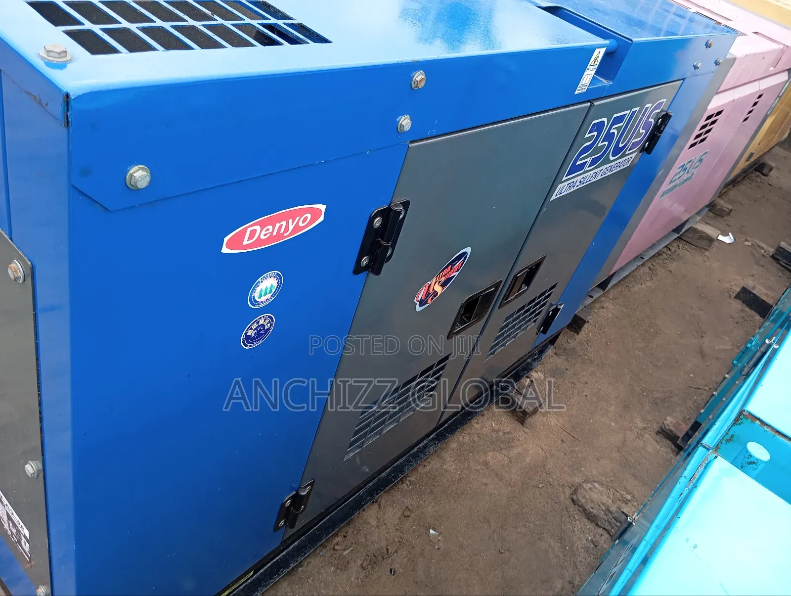Denyo Japan 25kva Soundproof Diesel Generator