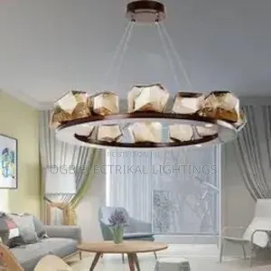 Postmodern Ring Led Chandelier