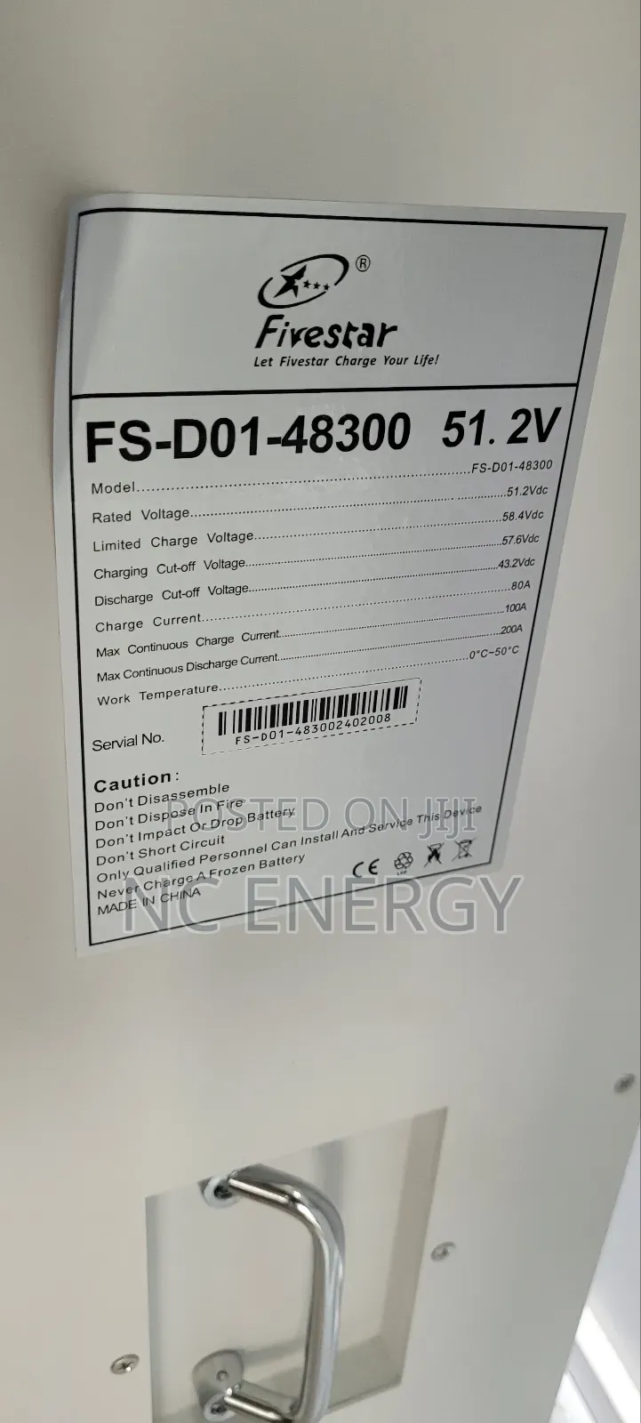 15kwh Five-Star Lithium Battery