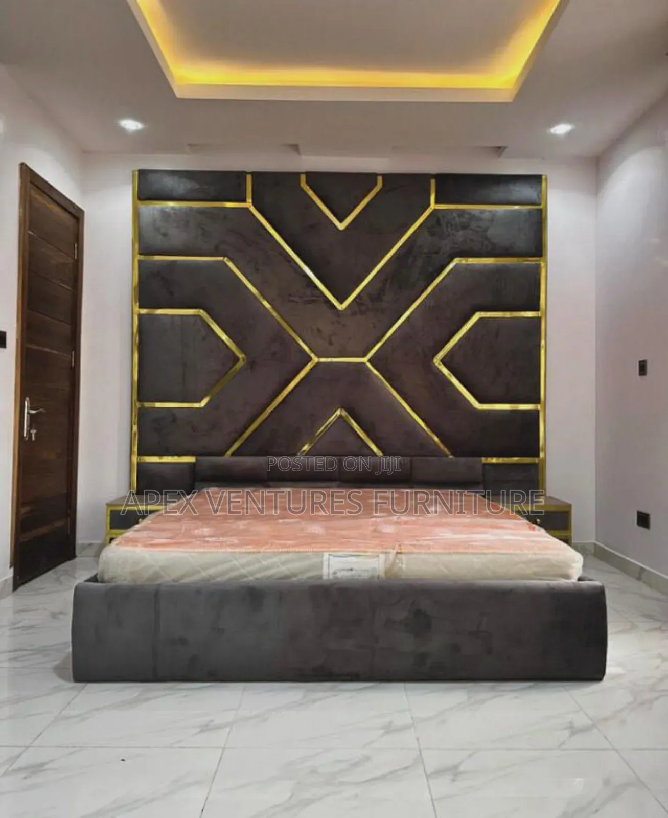 Padded Bed Frame