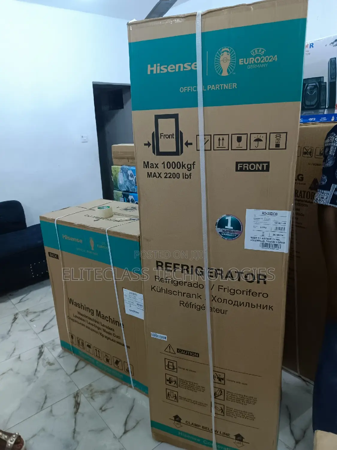 Sound Hisense Refrigerator REF 35dcb-Rd