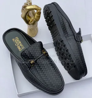Pure Leather Half Shoe