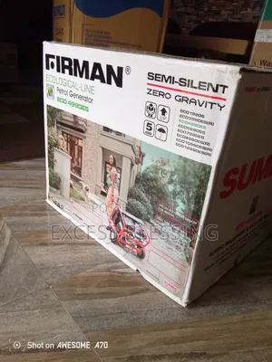 Fireman Original Key Start Generator 4.5kva Eco 4990es