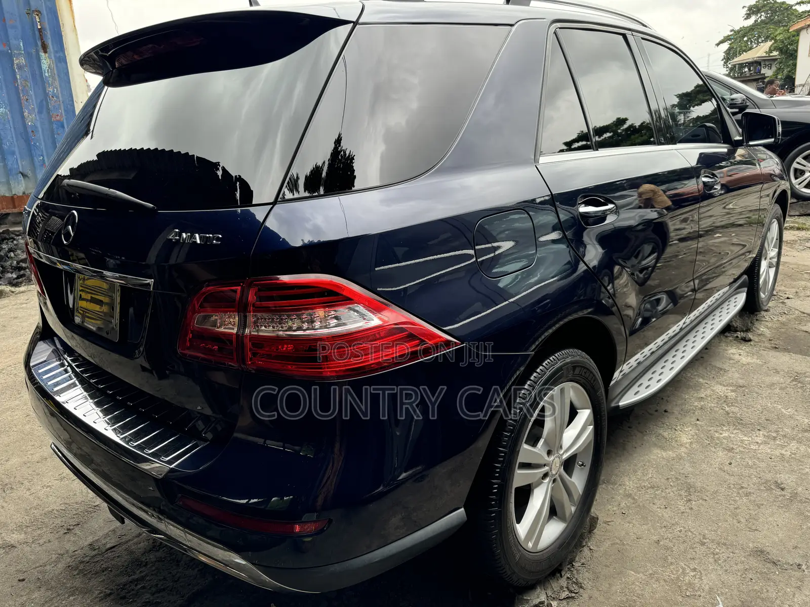 Mercedes-Benz M Class 2014 Blue