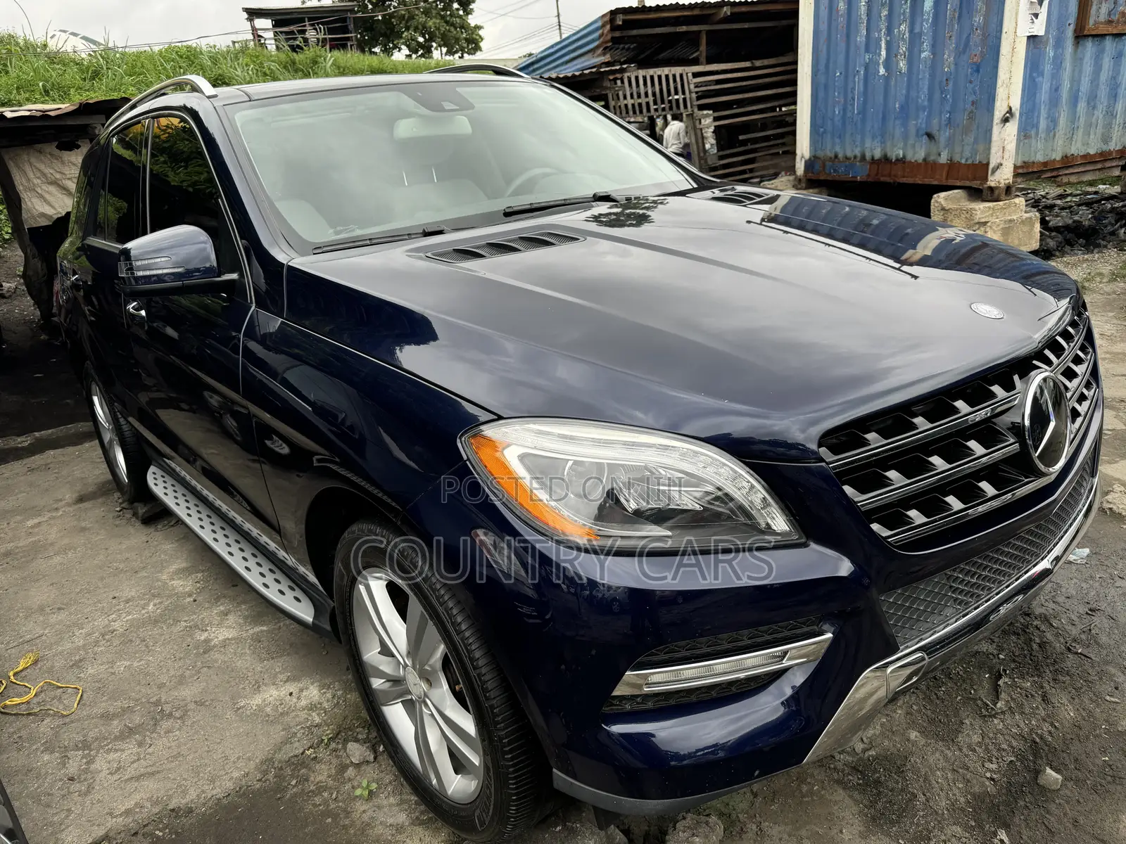 Mercedes-Benz M Class 2014 Blue