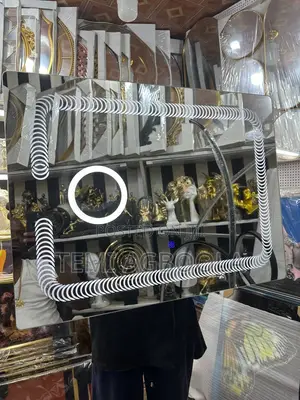 Rectangular Mirror With Light
