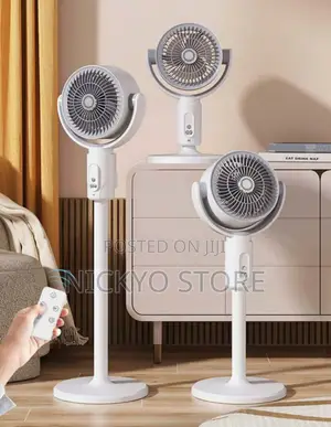 Rechargeable Standing Fan With Remote Control