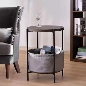 Photo - Black Stool With Storage