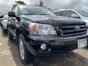 Toyota Highlander Limited V6 2006 Black