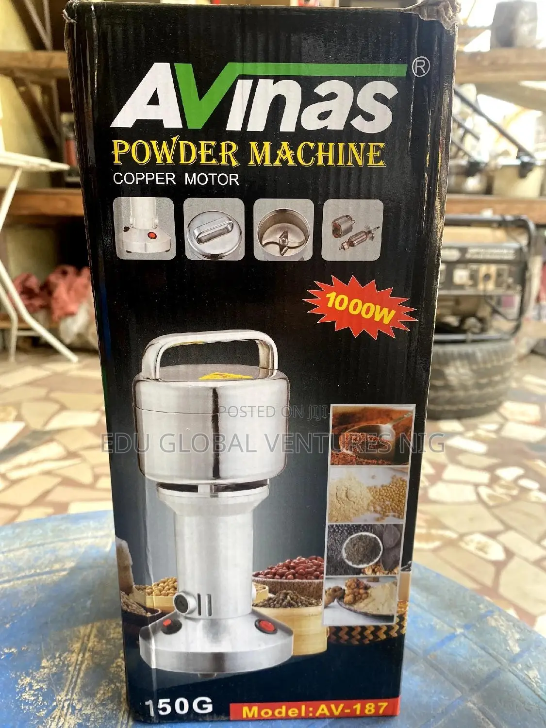 Avinas Power Grinder 1000watts, 150grams. Model:Av-187