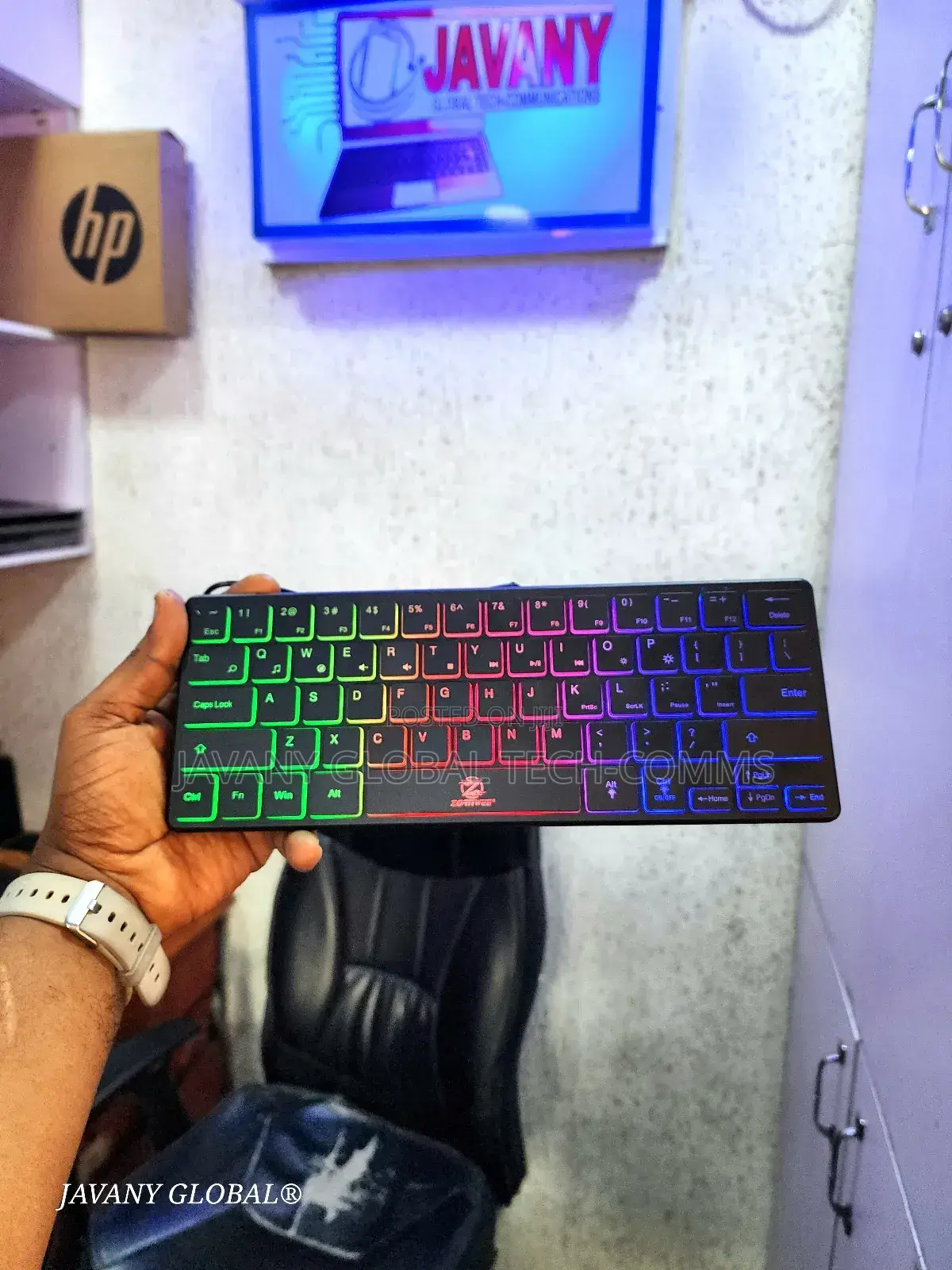 RGB Light External Wired Keyboard