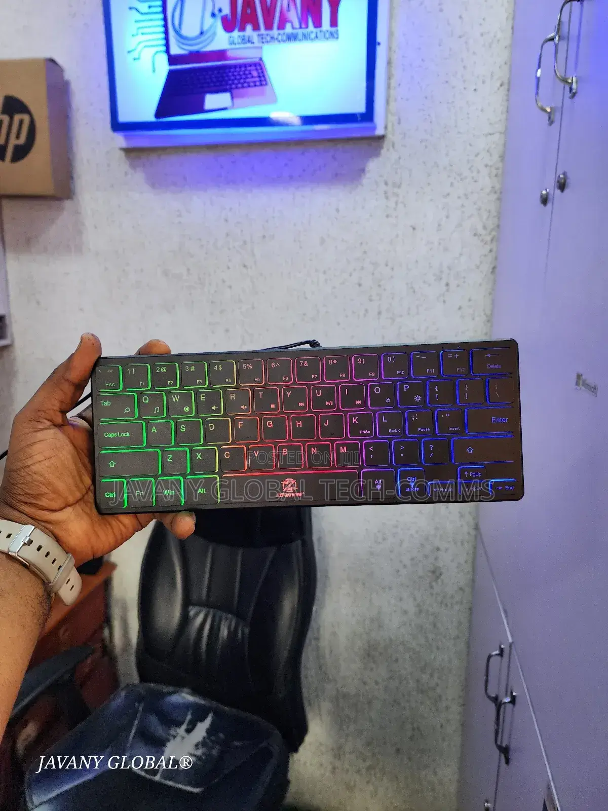 RGB Light External Wired Keyboard