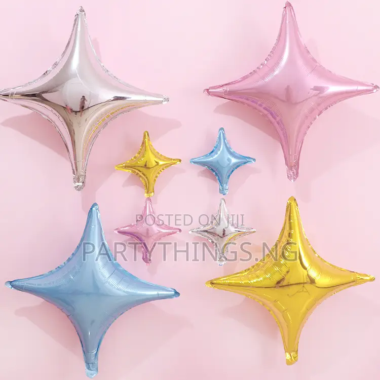 4 Clover Leaf Foil Balloons
