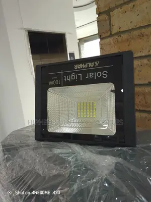 100W Outdoor Security Light Solar Flood Light