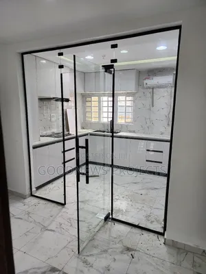 Kitchen Glass Door With Fixed