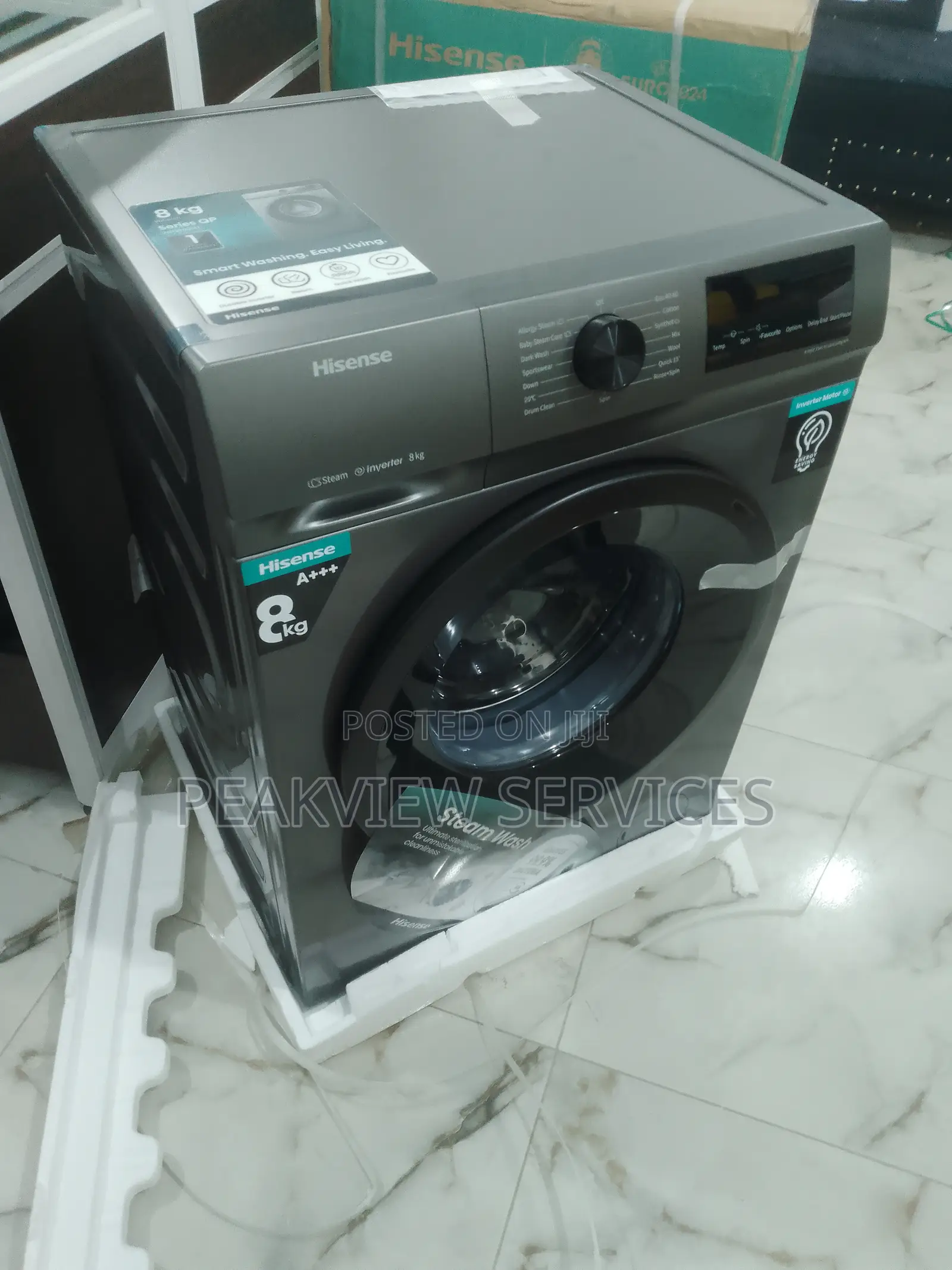 New in Hisense 8kg Frontload Automatic Washing Machine