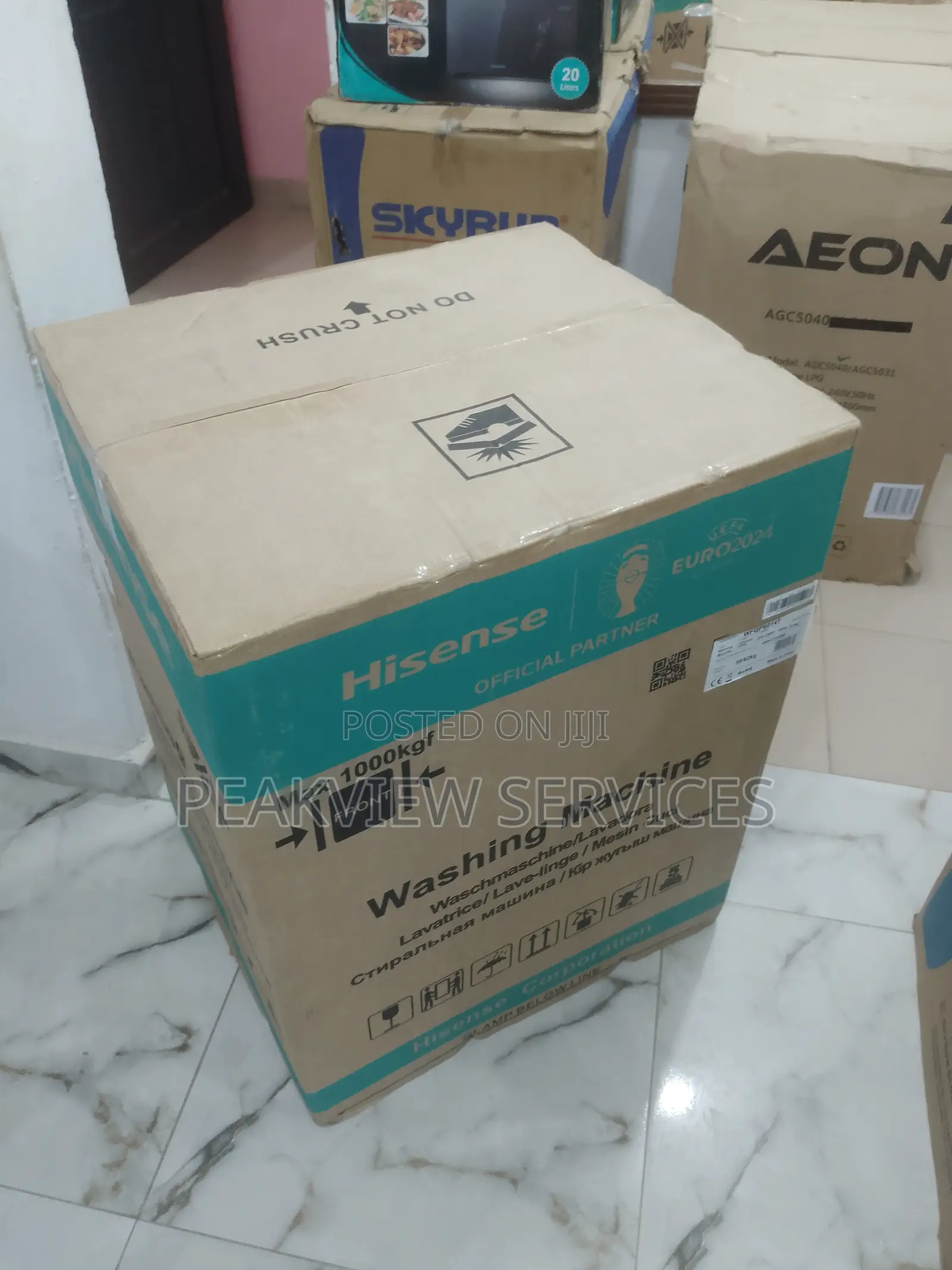 The Quality 8kg Hisense Automatic Frontload Washing Machine