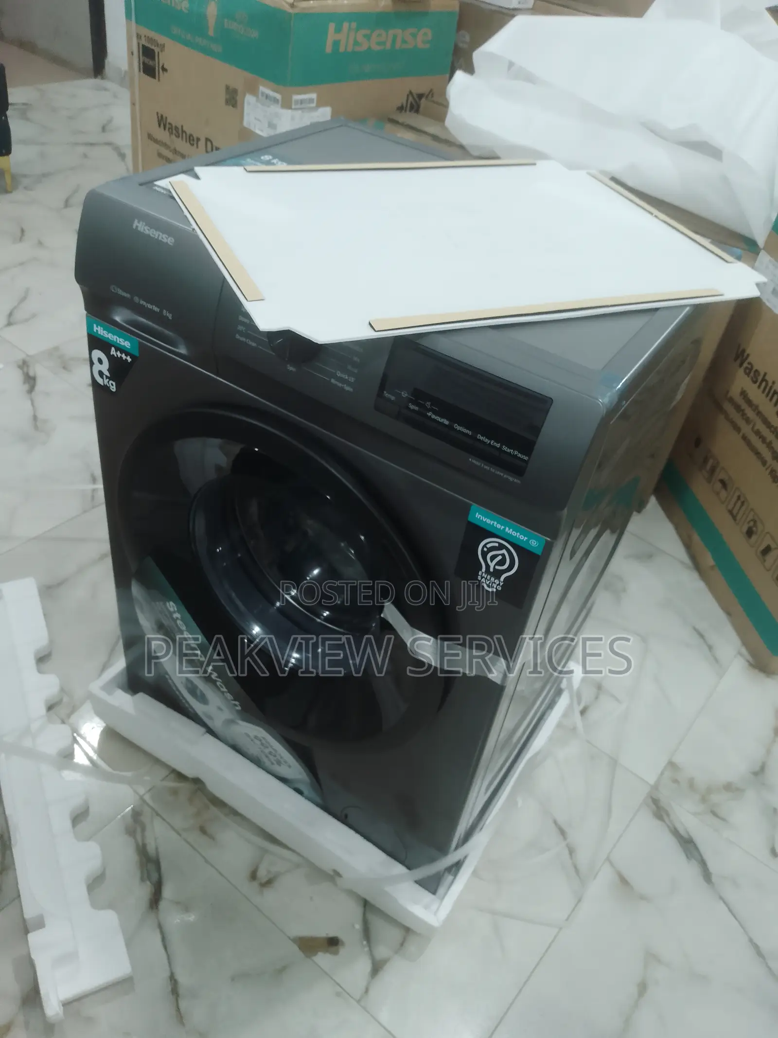 The Improved Hisense 8kg Automatic Frontload Washing Machine