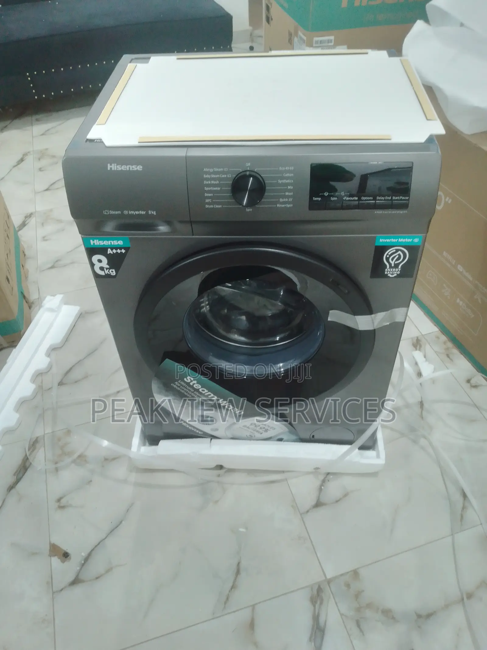 Classic Hisense 8kg Frontload Washing Machine