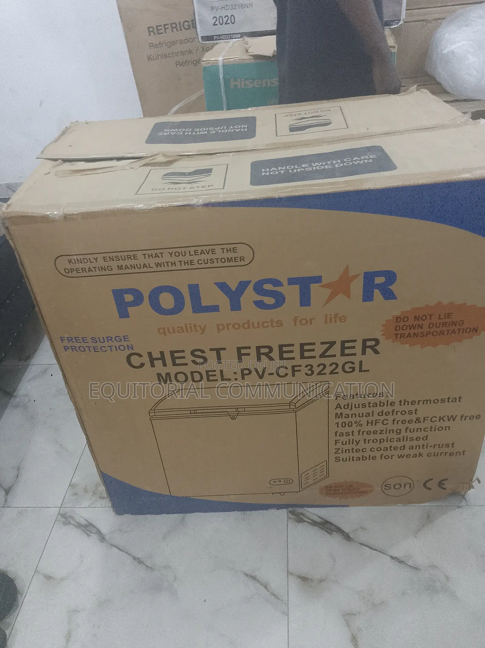 Polystar 200litres Chest Freezer