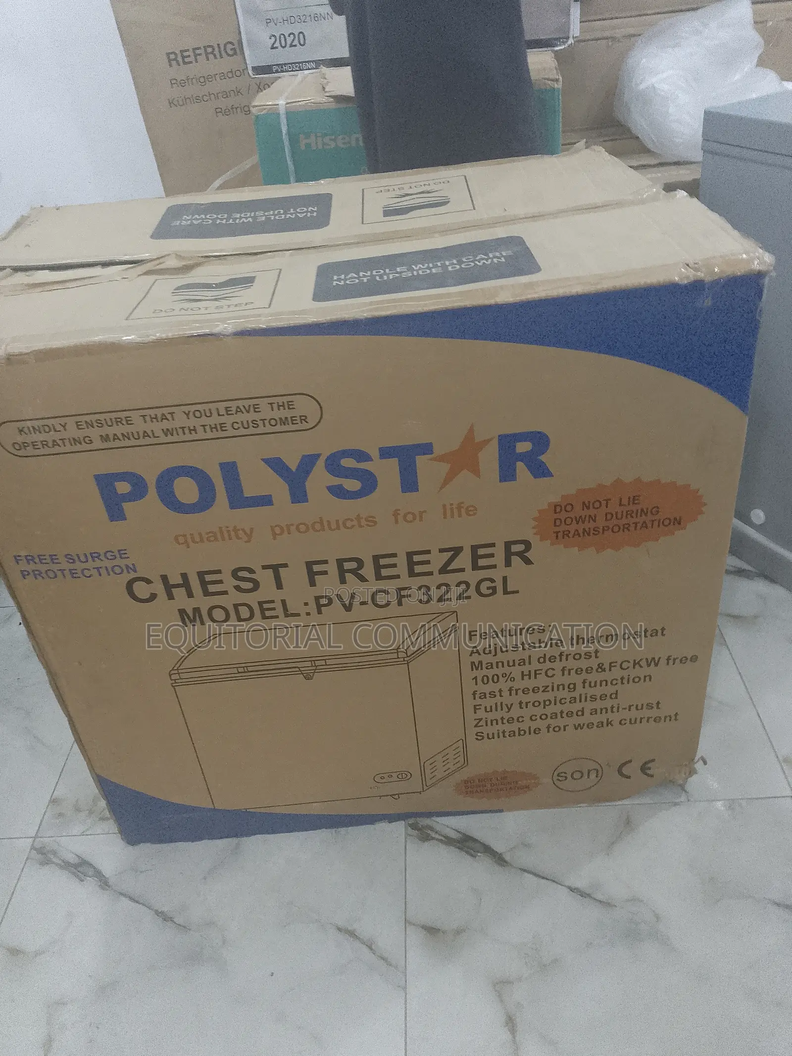 Reliable 200litres Polystr Chest Freezer