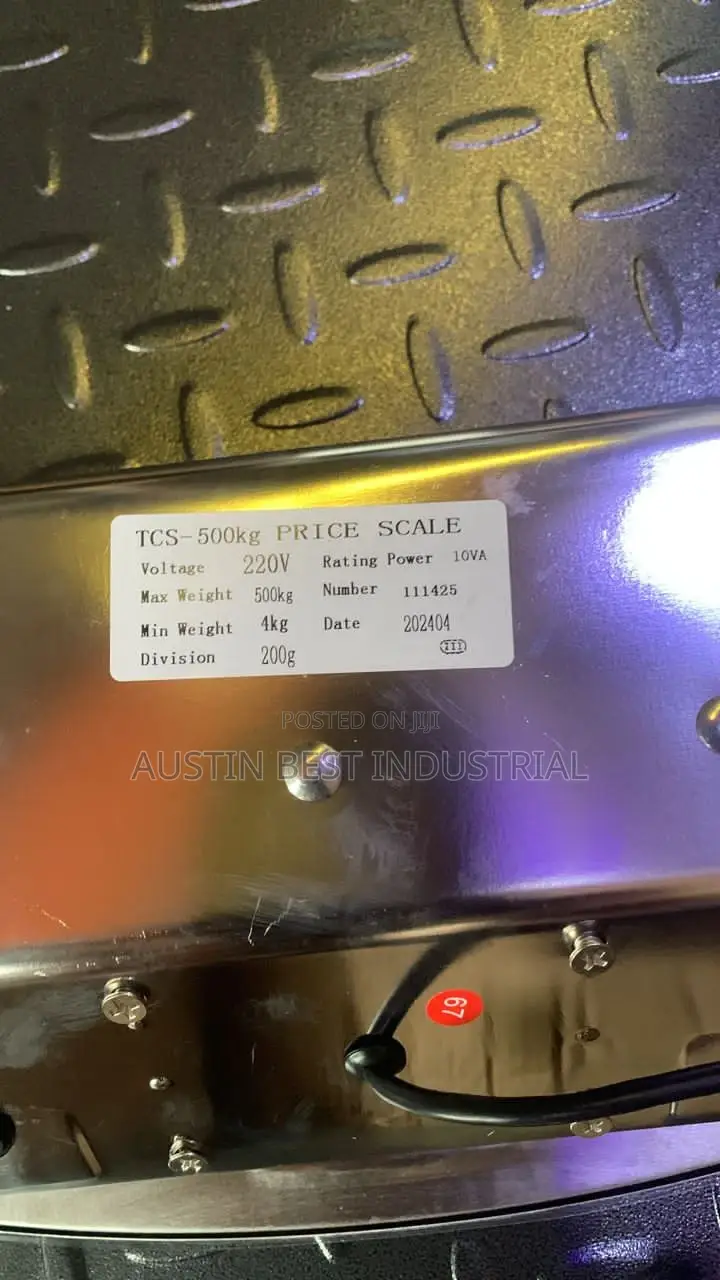 500kg Electronic Platform Scale (Accurate)