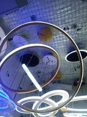 3 Color Led Light Chandelier