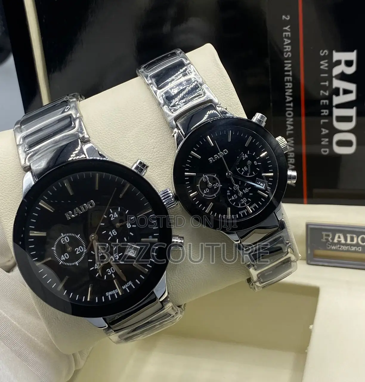 Original RADO Chronograph Silver Chain Watch Is Available