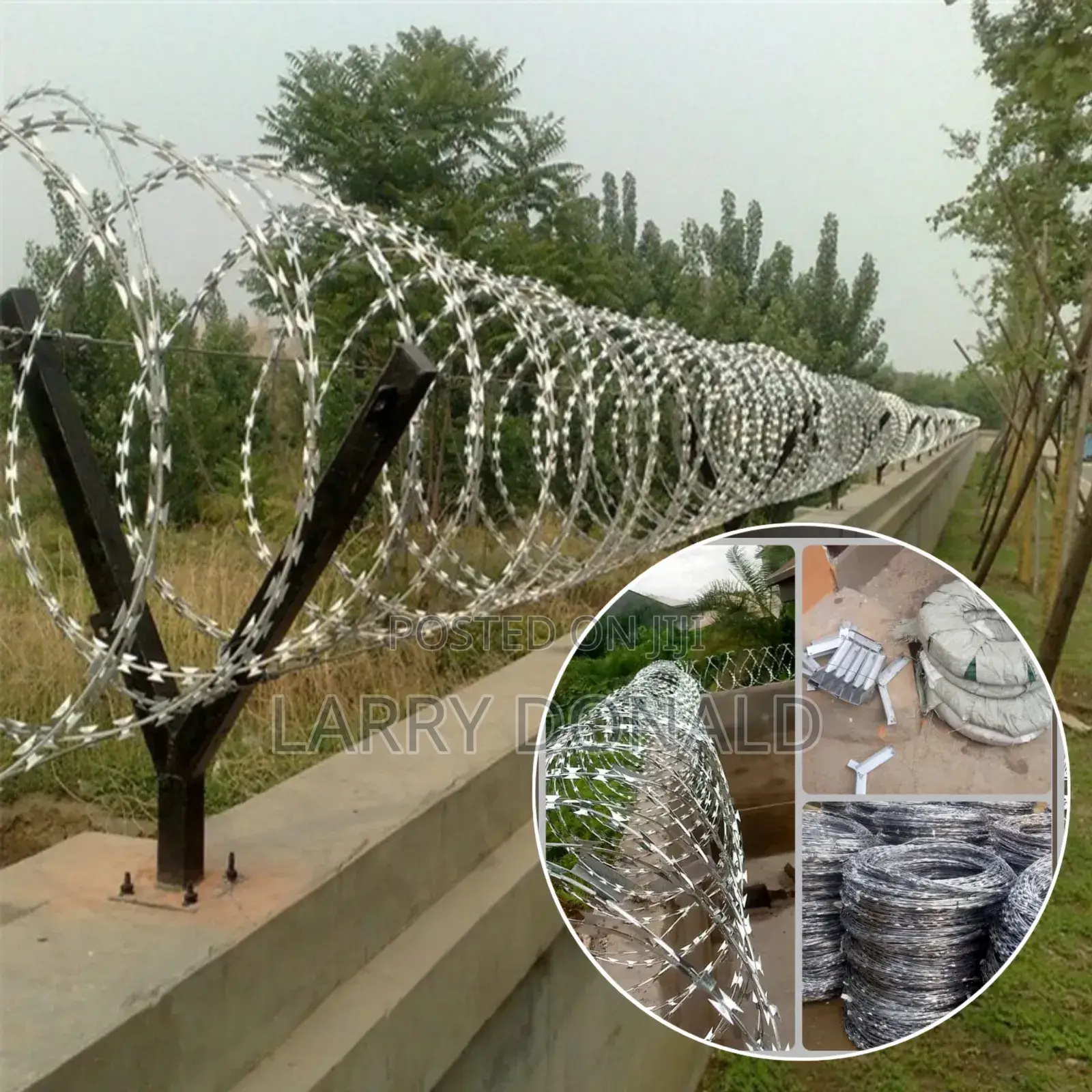 Galvanized Razor Fencing Wire