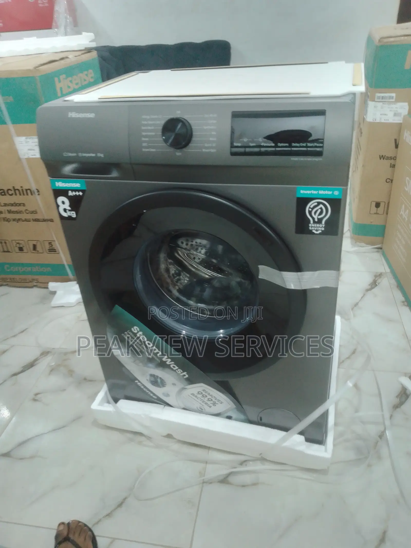 Standard Hisense 8kg Automatic Frontload Washing Machine