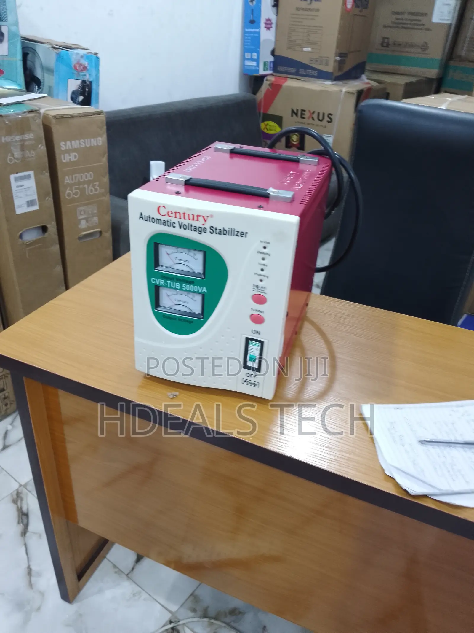 (Cvr Tub 5000va) > Automatic Voltage Stabilizer