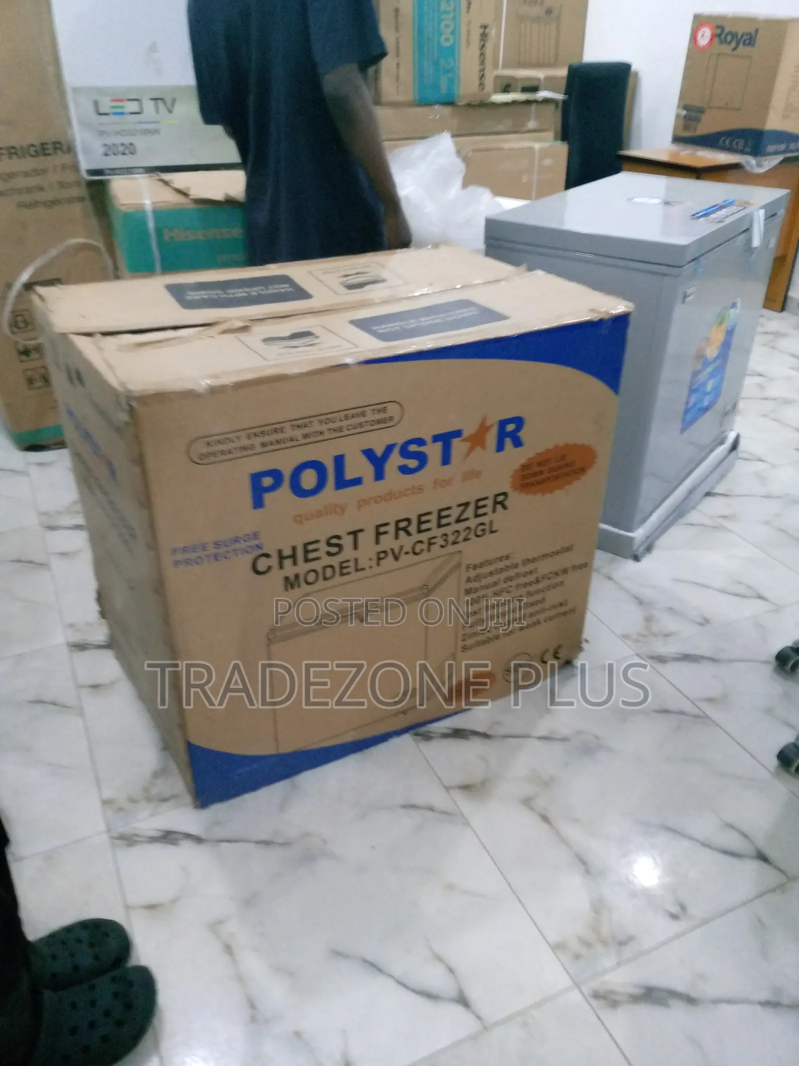 Pv-Cf322fgl Chest Freezer Polystar