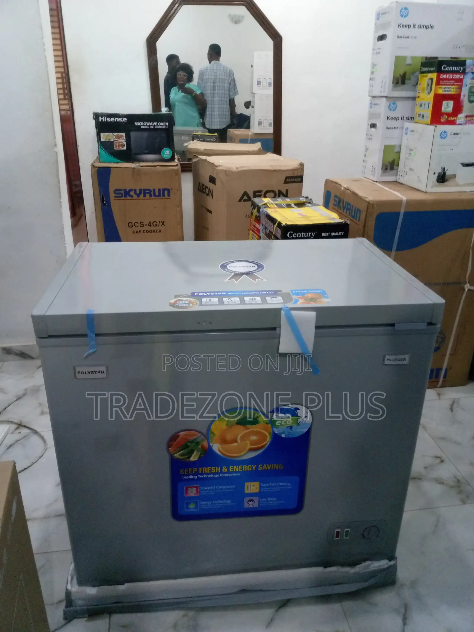Pv-Cf322fgl Chest Freezer Polystar